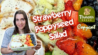 Copycat Panera Bread Strawberry Poppyseed Salad🍓WW Friendly Weight Watchers With Calories amp Macros [upl. by Peti]