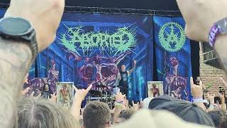 Aborted  Retrogore live at Brutal Assault 27 2024 [upl. by Ainslie654]