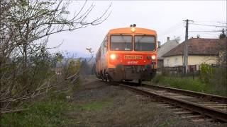 Bzmot Bézé motorvonat Berkenye és Nógrád között  Bzmot Studenka motortrain in Hungary [upl. by Sissie154]