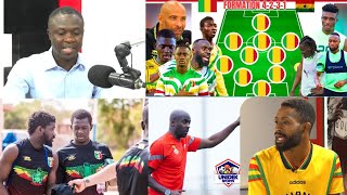 Saddick Adams amp Listowel react to Mali amp Blackstars Strong Starting IX amp Dede Ayew amp Asamoah Gyan [upl. by Attej]