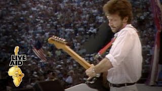 Eric Clapton  Layla Live Aid 1985 [upl. by Yenitirb200]