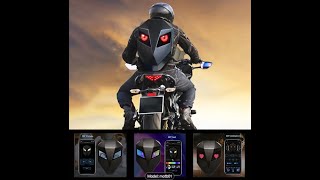 LED Motorcycle Backpack [upl. by Ecnaret]