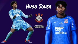 EDIT FACE HUGO SOUZA PES 21 [upl. by Dewey]