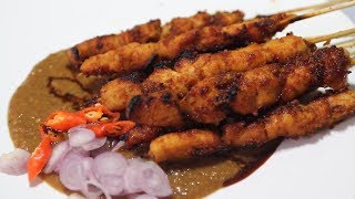 Resp SATE AYAM lengkap kuah kacang [upl. by Inness]