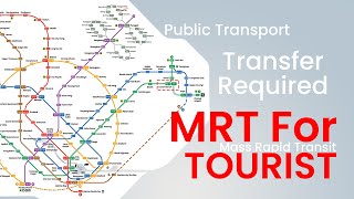 Singapore MRT System For Tourist – Guides amp Rules [upl. by Rosenkrantz]