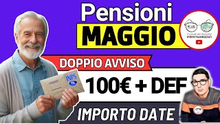 Pensioni MAGGIO 2024 ✅ Novità IN ARRIVO ➡ Def 100€ FACILI IRPEF AUMENTI 730 ARRETRATI stop ASSEGNI [upl. by Repooc617]