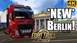 ETS 2 153  Trip to Reworked Berlin With New Volvo [upl. by Sussi]