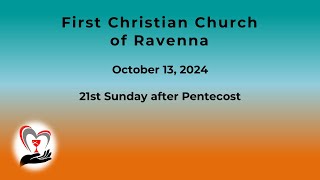 FCC Ravenna  Worship October 13 2024 [upl. by Ramej]