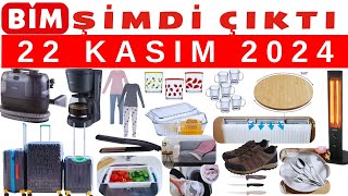 BİM 22 KASIM 2024 BİM ÇEYİZ ALIŞVERİŞİ  BİM MUTFAK ÜRÜNLERİ [upl. by Malkah]