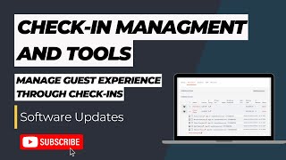 Checkin management tooling through Flybook [upl. by Aicnatsnoc]