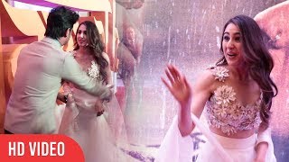 Sara Ali Khan Cute Moment With Sushant Singh Rajput  Kedarnath Official Trailer Launch [upl. by Rriocard]