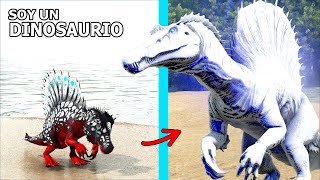 LA HISTORIA DEL DINOSAURIO ESPINOSAURUS CELESTIAL DIOS Evoluciono para luchar ARK Soy un Dinosaurio [upl. by Asenaj]