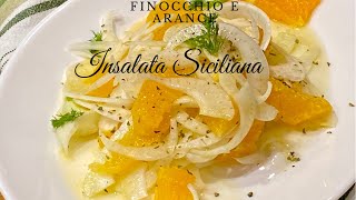 Insalata siciliana di finocchi e arance [upl. by Ahsiled315]