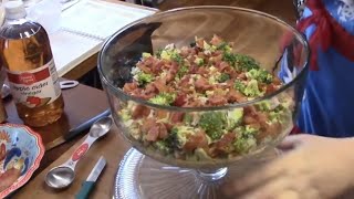 How to Make Fresh Broccoli Salad  Allrecipescom [upl. by Izaak872]