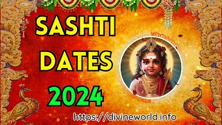 Sashti Dates 2024 [upl. by Church]