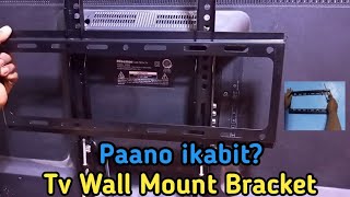 Paano Mag Wall Mount ng LEDLCD Tv  Paano Magkabit ng Tv Bracket [upl. by Fisa]