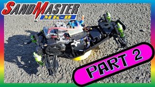 Restoring part 2 Kyosho sandmaster mk2 buggy 1998 110 RC 31542 [upl. by Lurette140]