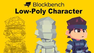 LowPoly Character Model in Blockbench  Timelapse amp Commentary [upl. by Enyamrahc]