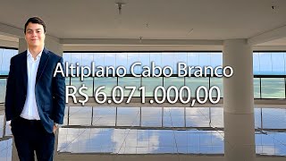 Mansão suspensa com 414m2  4 suítes no Altiplano Cabo Branco  João Pessoa 4K [upl. by Emawk]