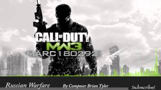 MW3 Soundtrack Russian Warfare [upl. by Warfield441]