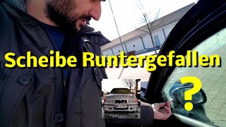 Golf 4 Scheibe fällt runter raus reparieren was tun  Mk4 vw fensterheber defekt elektrische fenster [upl. by Brenn950]