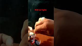 RGB led lights shoorts youtubeshooter [upl. by Icnarf]