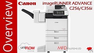 Canon imageRUNNER AVANCE C256C356 II overview  MFD Solutions [upl. by Sochor75]