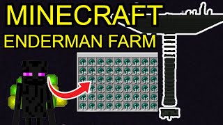 BEST Enderman XP Farm In Minecraft 121 [upl. by Haianeb348]