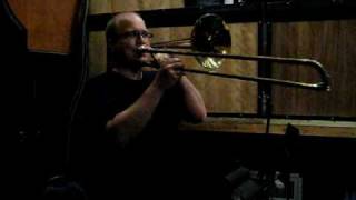 Earl Williams Model 6 trombone quotTest Drivequot [upl. by Auof501]