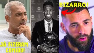 Dessa vez foi Romário e Benzema que defenderam Vini 😎 [upl. by Keith]