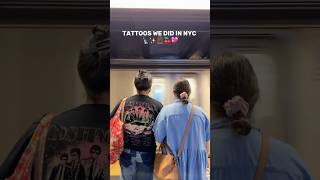 Tattoos We Did During Our NYC Guest Spot tattooartists nyc guestspot tattooshop pmubrows [upl. by Noevad]