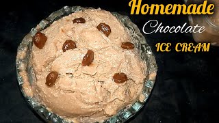 Easy Homemade Chocolate Ice cream Recipe  Easy food recipes [upl. by Abdel]