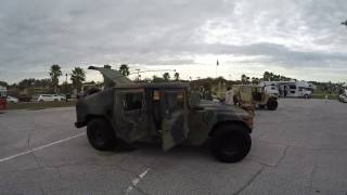 Humvee trip to Tampa FL  Touch a truck event [upl. by Leupold]