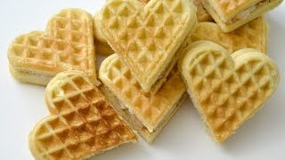 Homemade Waffles recipe [upl. by Enyrehtac413]