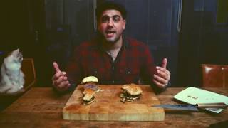 Is Gordon Ramsays Perfect Burger from Hot Ones really all that Lets find out [upl. by Niliram551]