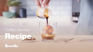 Coffee Recipes  How to make a mouthwatering affogato coffee dessert at home  Breville USA [upl. by Haimorej993]