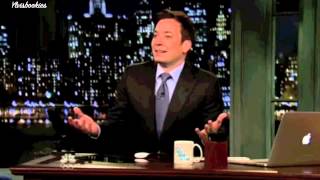 Jimmy Fallon introducing Ylvis on Late Night show USA [upl. by Mahla]