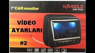 NAVIGOLD DS 970 VİDEO AYARLARI 2 [upl. by Aharon758]