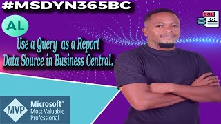 How to use a query as a report data source in Business Central AL programming [upl. by Aiepoissac881]