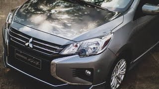 MITSUBISHI MIRAGE G4 GLX CVT 2024  TITANIUM GRAY METALLIC  CAR TOUR [upl. by Adnic]