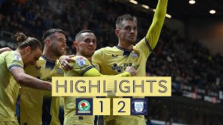 Highlights Blackburn Rovers 1 PNE 2 [upl. by Nosyla784]