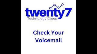 T57 Checking your voicemail [upl. by Inal474]