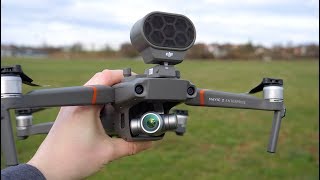 DJI MAVIC 2 ENTERPRISE  FLUG amp TEST MODULARES ZUBEHÖR  LAUTSPRECHER  TEIL 2 4K 60FPS [upl. by Nidla]