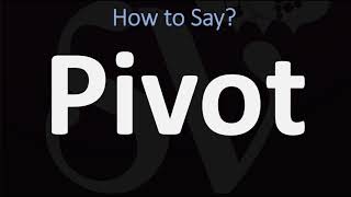 How to Pronounce Pivot CORRECTLY [upl. by Benenson416]