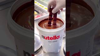 Nutella amp Magnum Chocolate Dipping  Satisfying [upl. by Angelita]