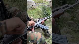 Dhanda NyoliwalaKnife Brows😱Ak47 hiphop trap crpf bsf nsg para commandos military cisf [upl. by Leontina]