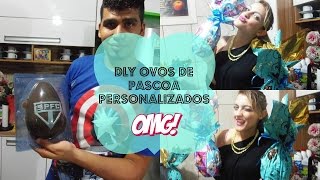 DlY Ovos De Pascoa Personalizados [upl. by Issej83]