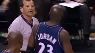 NBA referees wired 8  featuring Michael Jordan Ray Allen and others [upl. by Nomrej]