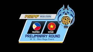 M12 PHILIPPINES vs VIETNAM  ASTAF Asian Beach Sepaktakraw Championship 2024 [upl. by Lednahs564]