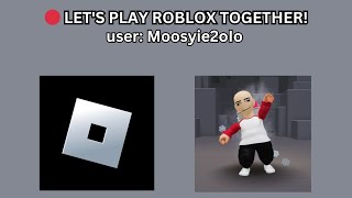 🔴 PLAYING RANDOM GAMES  PLAY ROBLOX WITH ME [upl. by Anneg]